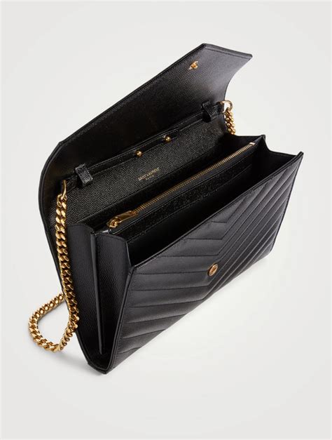 ysl medium wallet on a chain|YSL wallet on chain sale.